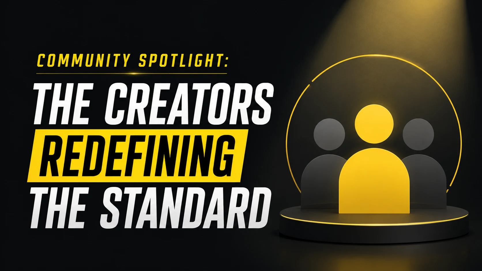 Creator community showcase