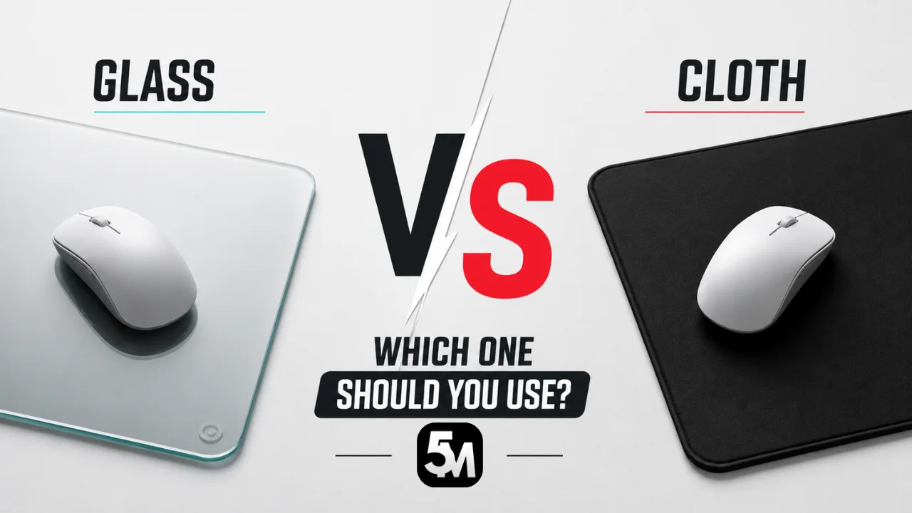 Glass vs Cloth Mousepad Comparison